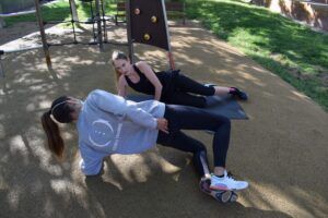 Entrenador personal al aire libre en Barcelona-5