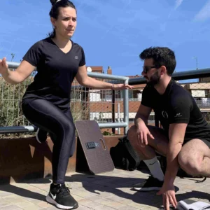 Entrenador personal al aire libre en Barcelona Sants